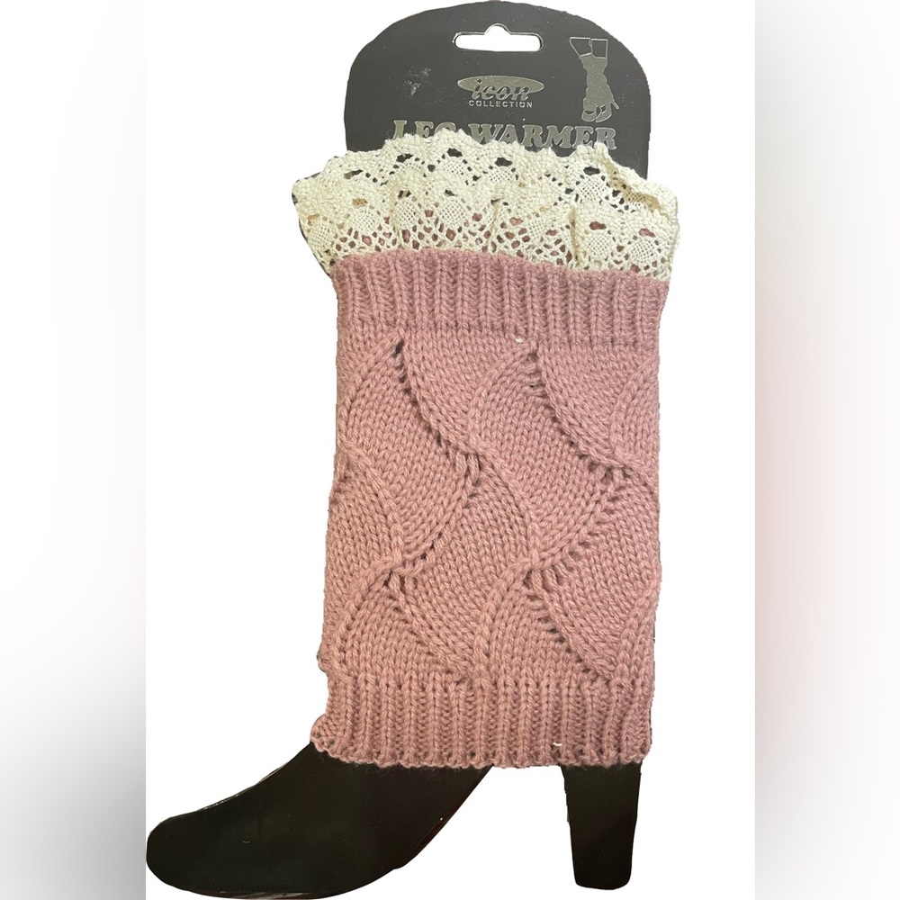 NWT! Boot Socks in Muted Pink